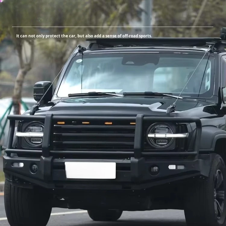 

New Tengqian Tank 300 Bull Bar Front Bumper Modification Parts Engine Cover Sand Stone Guard Tail Wing Competition Urban Version