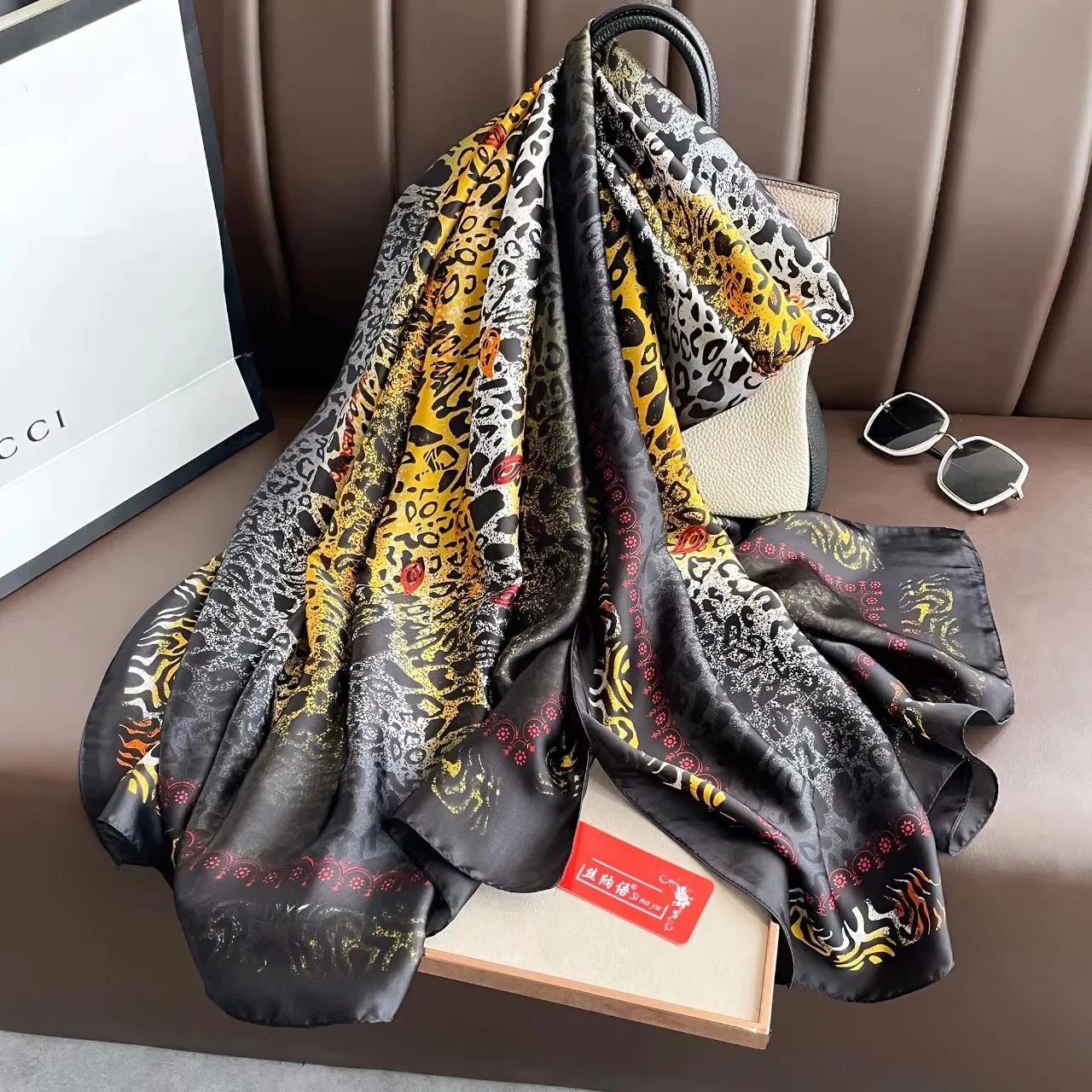 180*90cm New Style Women Fashion Silk Muffler Lady Lovely foulard Scarves Autumn Winter shawl beach wraps hijab bandanna pareo