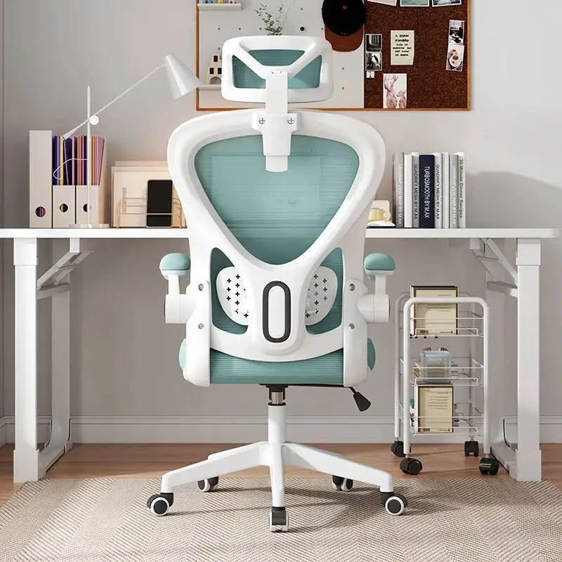 

Mesh Rotating Adjustable Chair Fancy Ergonomic Modern Designer Chair Mobile Comfy Rolling Cadeira De Escritorio Office Furniture