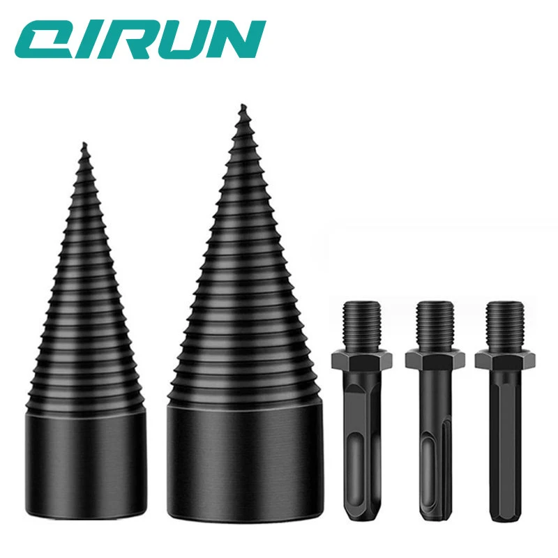 

Wood splitting drill bit artifact, household electric hammer, electric drill, impact drill, wood splitting cone head