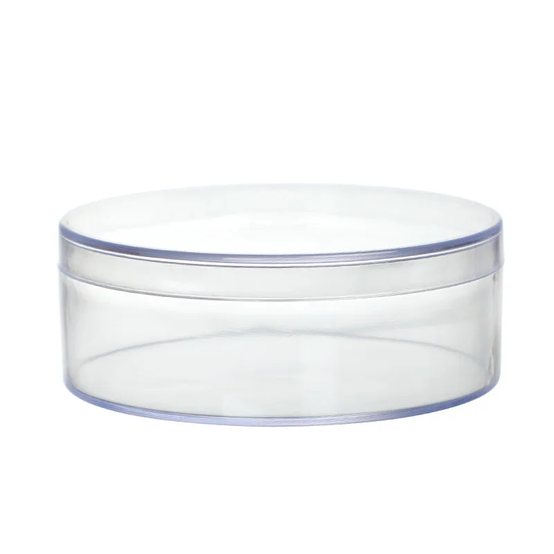 

Transparent round cookie box display