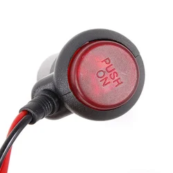 1.5m Cigarette-Lighter Socket Plug Cable Built-in fuse Cable Circuit protection Connector DC 12V/24V Motorcycle