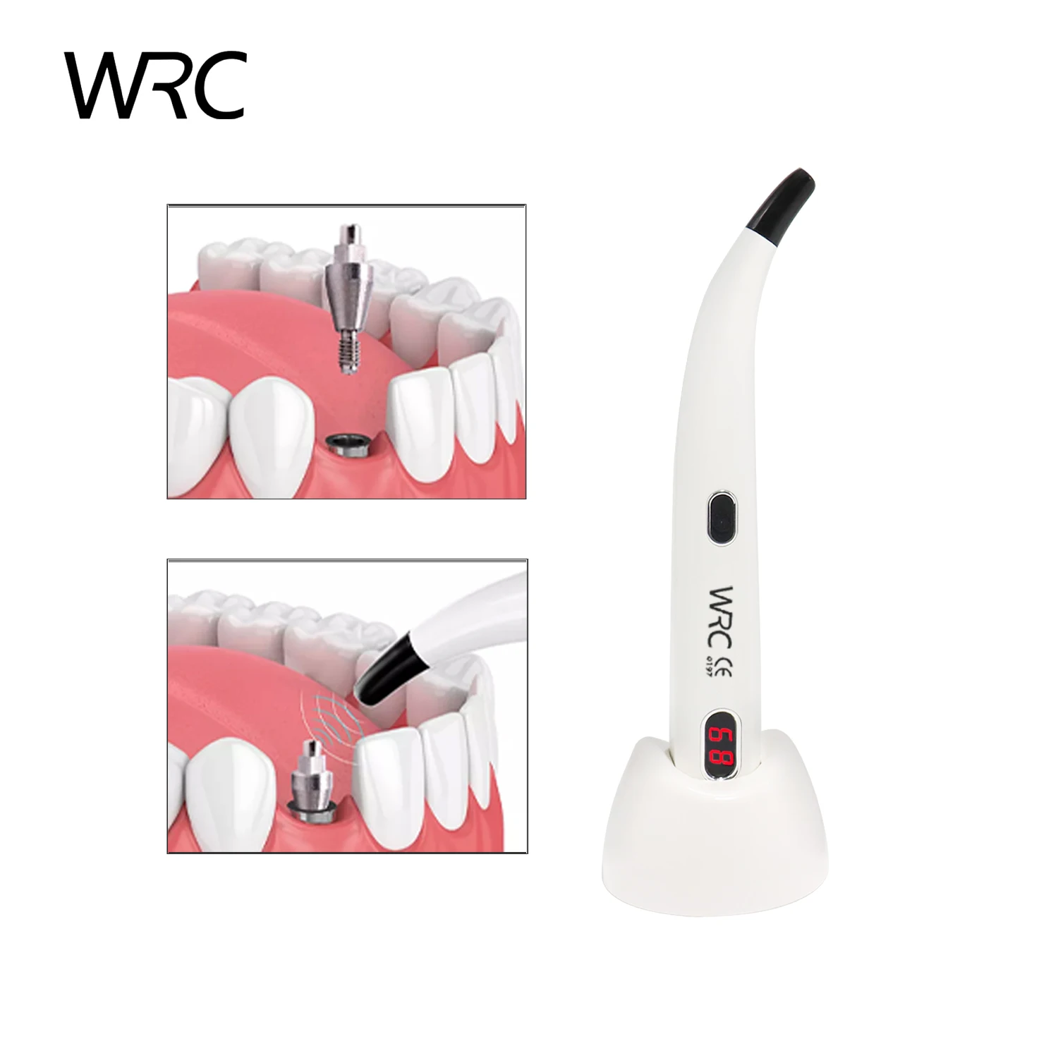 

Dentist Implantology Monitor Osseointegration Stability Dental Instrument Use for Determine Implant Stability