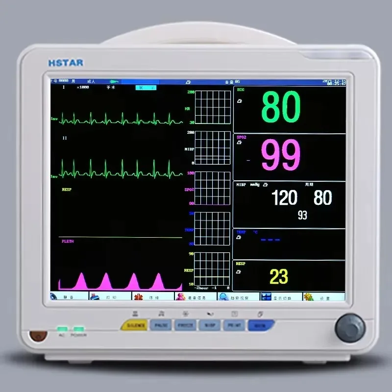 Portable Veterinary Multi-Parameter Monitor With Grade Vital Sign Diagnosis For Animal Care
