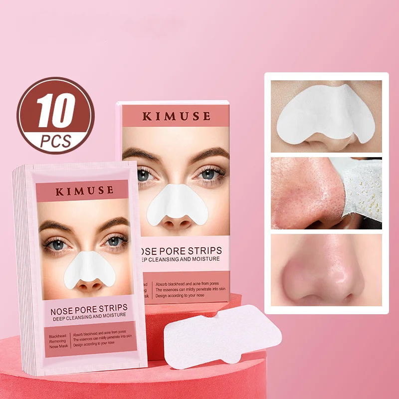 Remove Blackhead Acne Nose Patch Ten Pieces Of Tear Deep Cleaning Moisturizing Narrowing Pores Independent Packaging