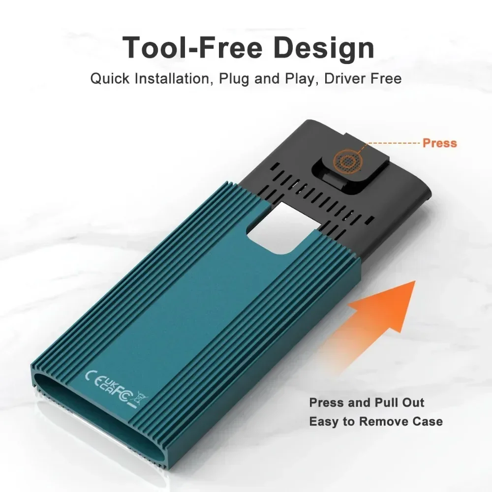 Maiwo 20gbps dual bay m.2 nvme ssd gabinete de alumínio usb 3.2 tipo-c gen2 nvme caso com 4 modos raid para ssds pcie m-key 8tb