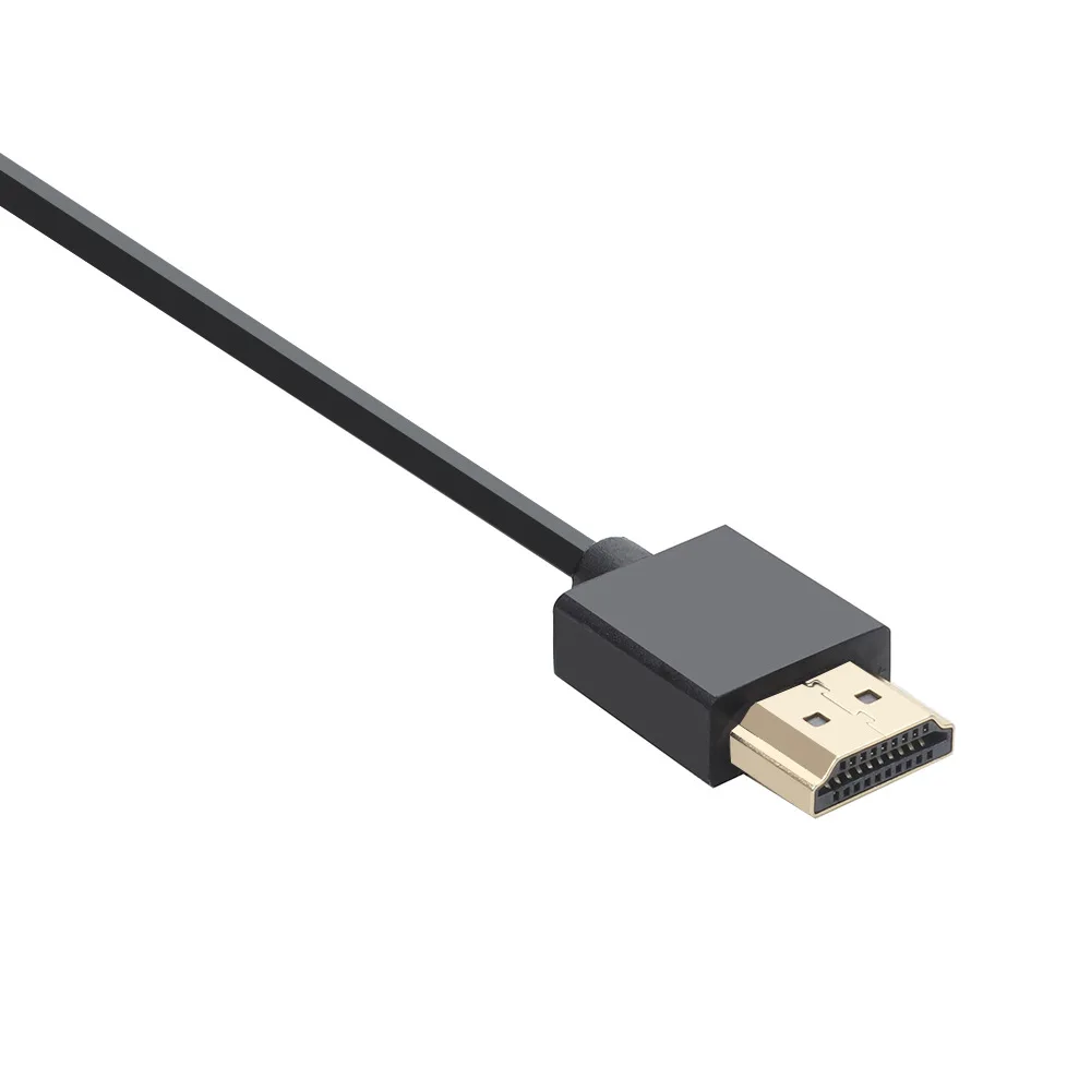 HD-MI2.0 Ultra Thin Line Ultra Thin Line HD-MI Short Line 30CM Short Thin Line Computer TV HD Signal Line