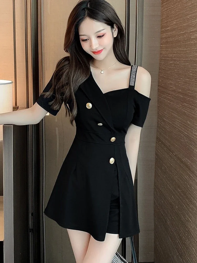 Formal Female Shorts Clothing Trend 2025 Luxury Tailorin Promotion Classic Novelties Summer Fashion Women's Short Sets 2 Pieces