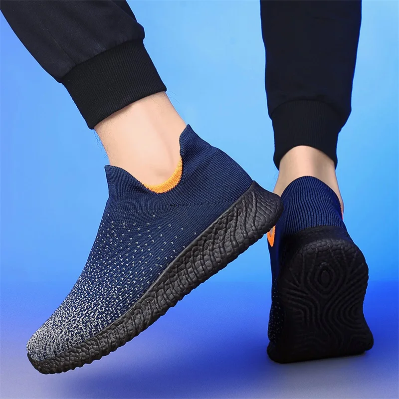 

Men's Summer Sneakers Comfortable Hiking Outdoor Platform Casual Walking Lightweight Mesh Breathable Leisure Loafers Large Size