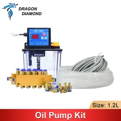 1.2L Lubricant Pump Automatic Lubricating Oil Pump CNC Electromagnetic Lubrication Pump Lubricator Grease System