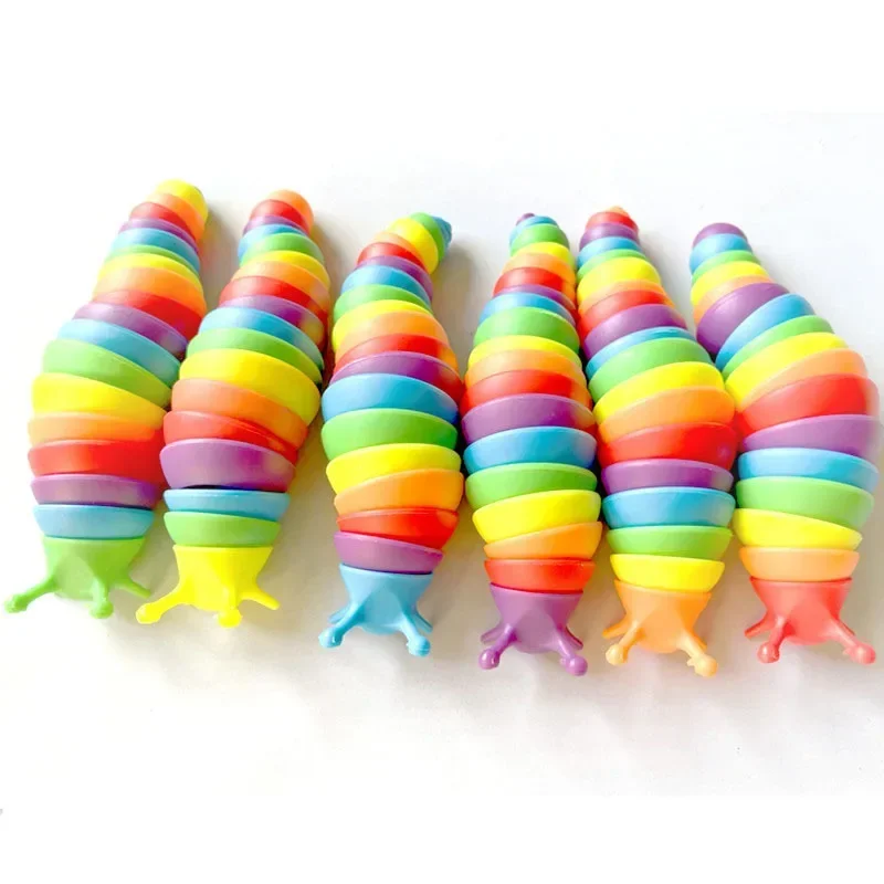 Fidget Toys Fidget Slug Toy Cute Sensory Fidgets Toy for Classroom autismo prodotti sensoriali per bambini bambini adulti