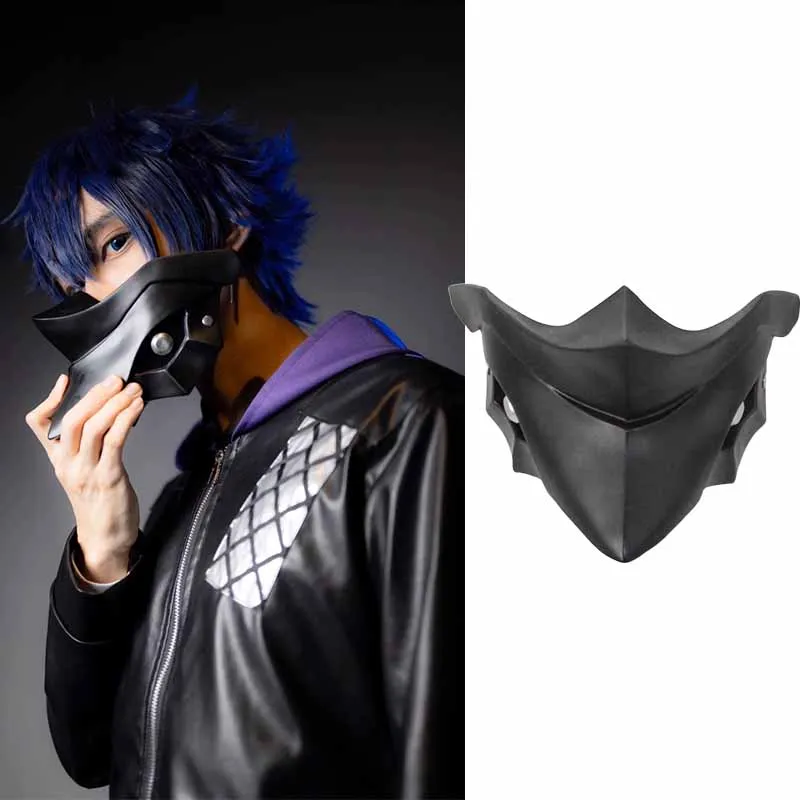 Kirishima Ayato Cosplay Mask Props Anime Tokyo Ghoul Role Play Uniform Accessories Halloween Christmas Carnival Men