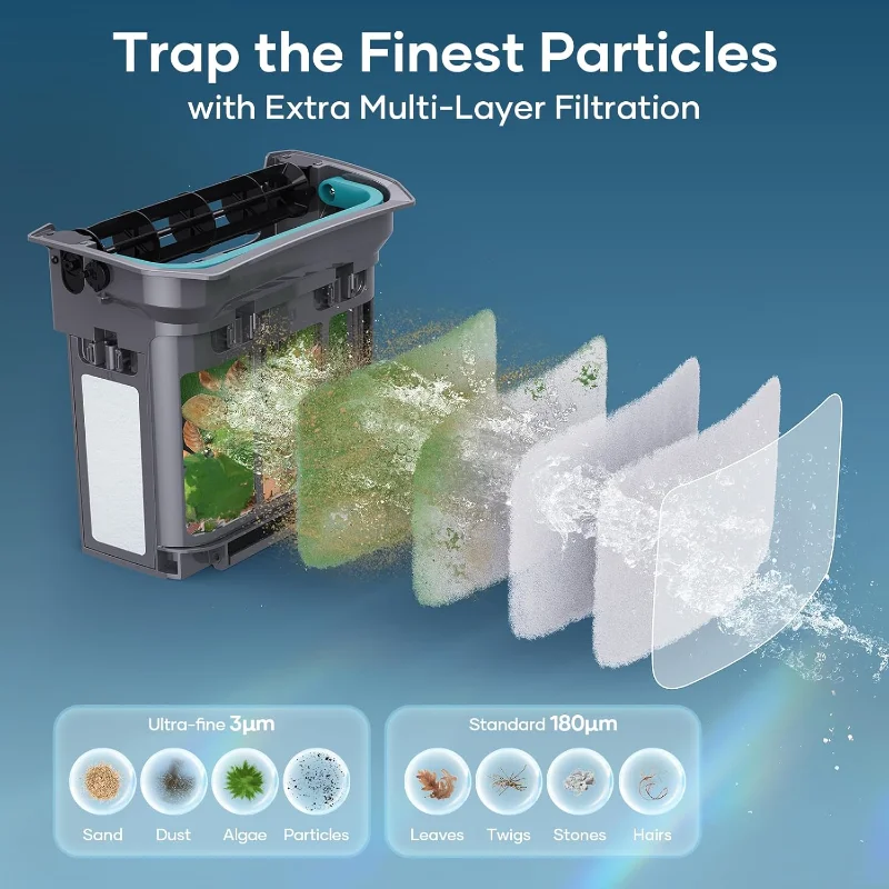 Aiper Scuba X1 Pro Max All-in-One Pool Cleaning Robot, Pool Mapping, Adaptive Path, 8500 GPH Power, TVC Engine