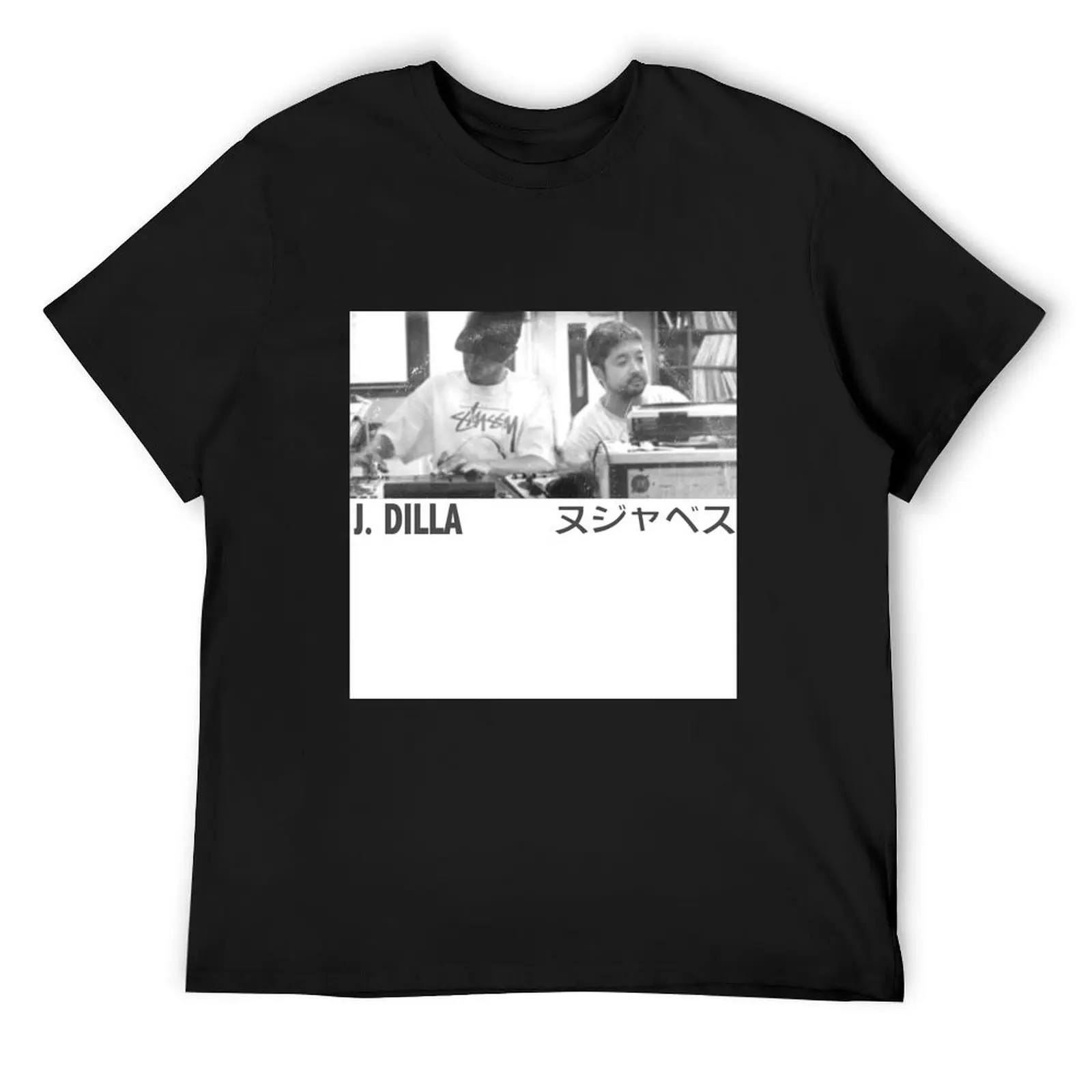 J. Dilla Nujabes Tribute T-Shirt shirts graphic tees cotton graphic tees quick-drying mens graphic t-shirts anime