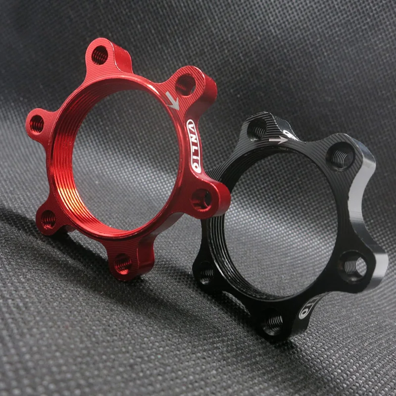 Vnlio bicycle brake disc flange adapter hub rotor base brake disc threaded base bicycle parts