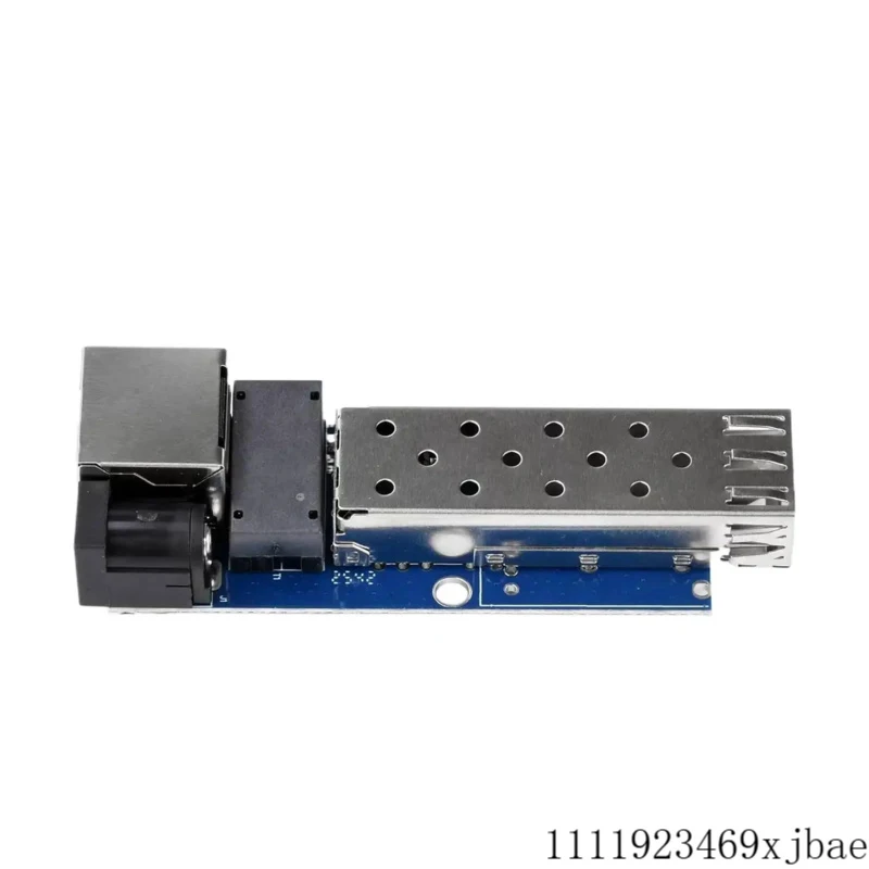 SFP Gigabit Transceiver Motherboard DC 5-12V RJ45 Ethernet Optoelectronic Conversion Module Plug and Play Industrial Grade
