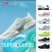 LI-NING Men Running Shoes SUPERLIGHT 22 Lightweight Comfortable Shock-absorbing Cushioned Sneakers ARBV001