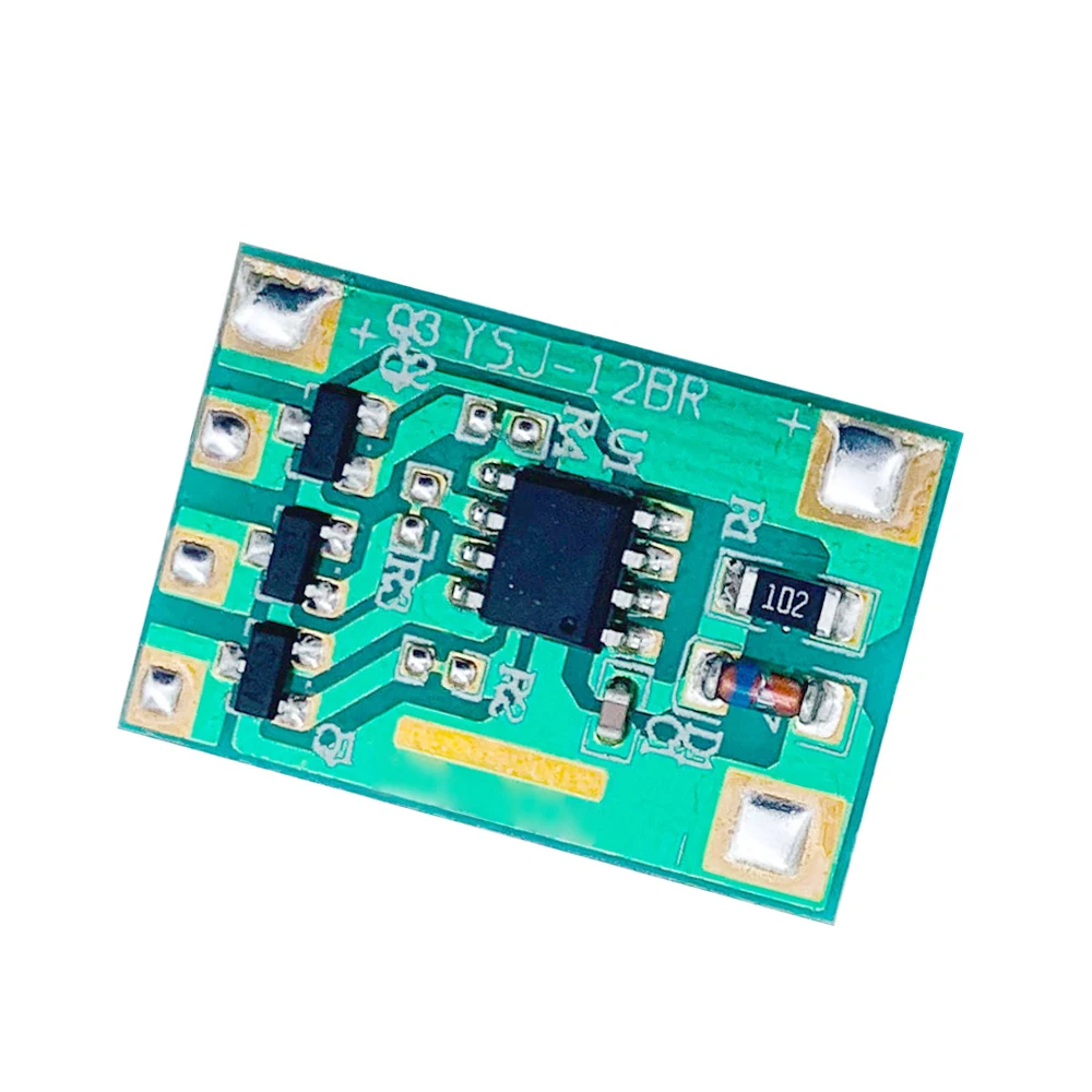 3V 6V 12V Slow Breathing Light Module 3-way 300mAh Light with Slow Flashing Light Gradually on And Off Chip