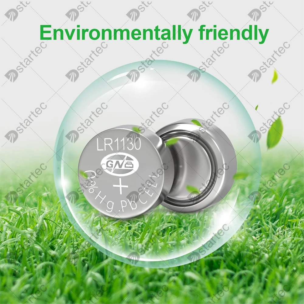10-300PCS AG10 LR1130 Alkaline Button Battery SR1130SW 389 189 G10A L1131 LR54 1.55V Watch Battery Coin Cell for Flashlight Toy