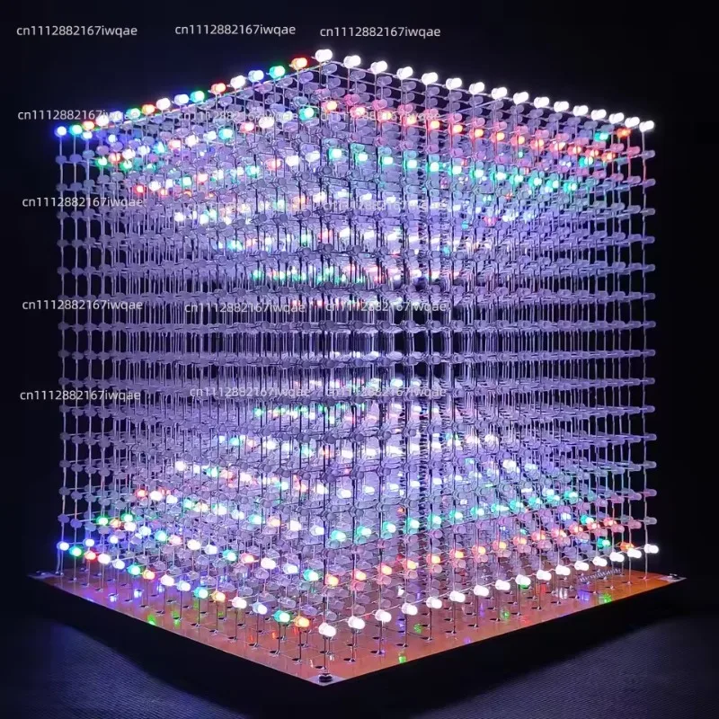3D16MINI Light Cube Kit 16X16X16 Electronic DIY Production Parts Support Custom Animation