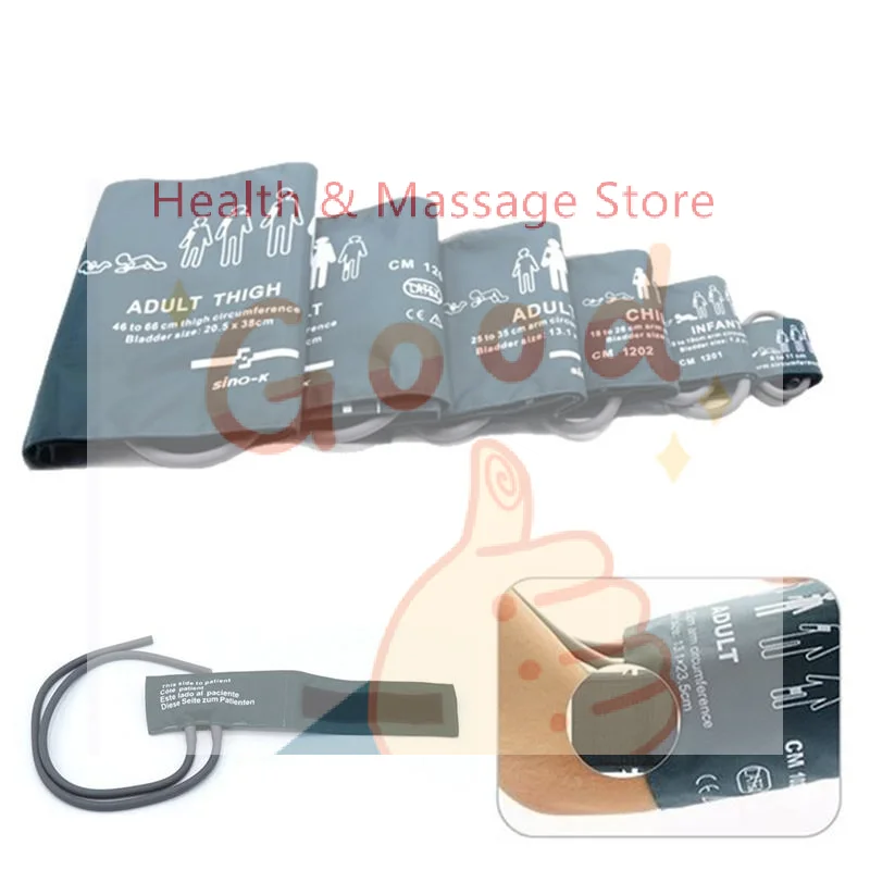 

【WA】Medical Adult Blood Pressure Cuff Sleeve Neonatal Infant Child Cuff Belt For Sphygmomanometers NIBP Monitor Cuff Double Tube
