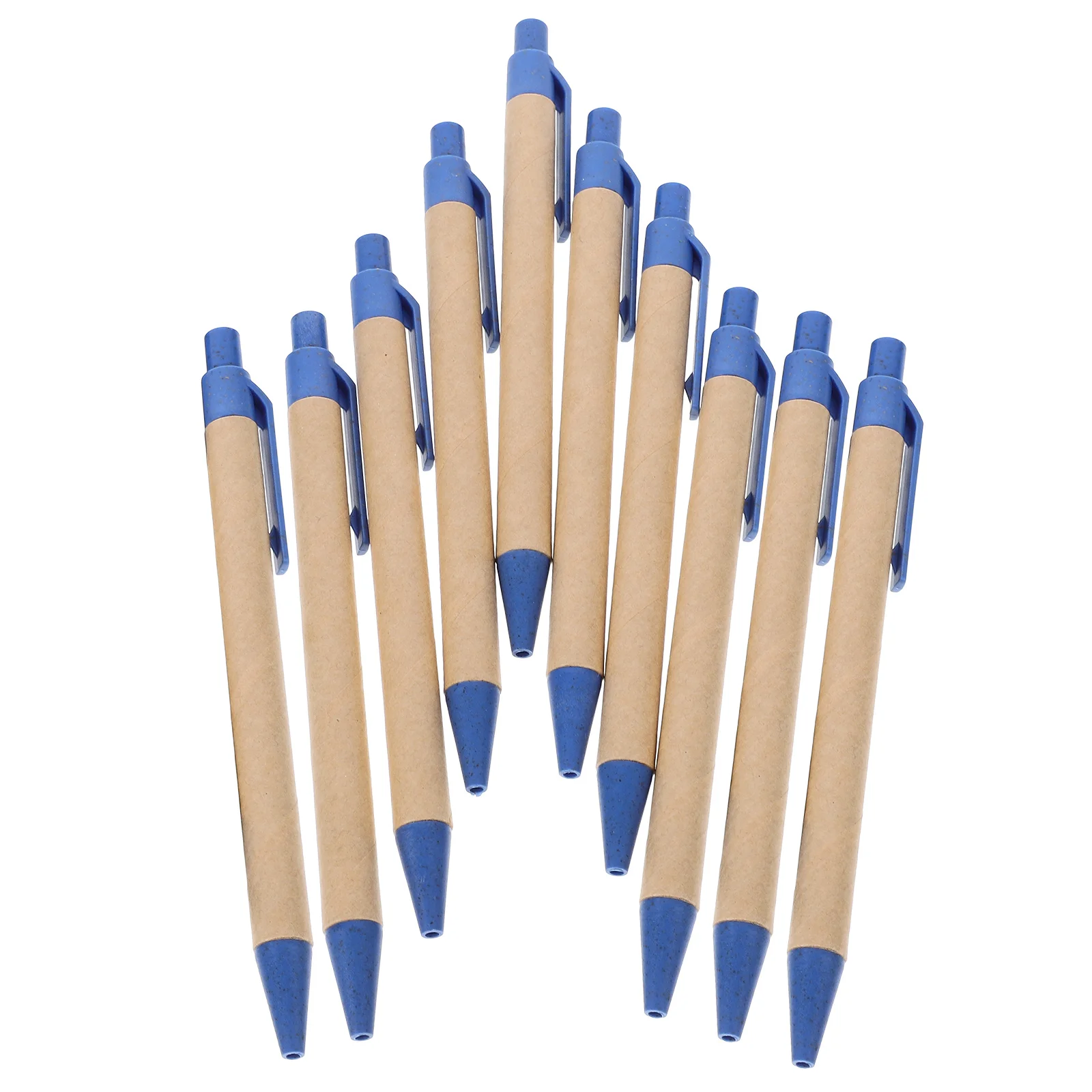 10 Pcs Ballpoint Pen Daily Use Home Supplies Pocket Liquid Refill Office Portable School Pens