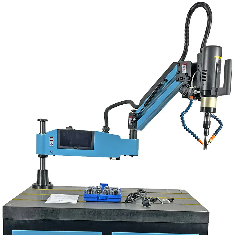 M3-M36 Electric Servo Motor Removable Auto Screw Tapping Machine Can Add Oil And Cooling Air