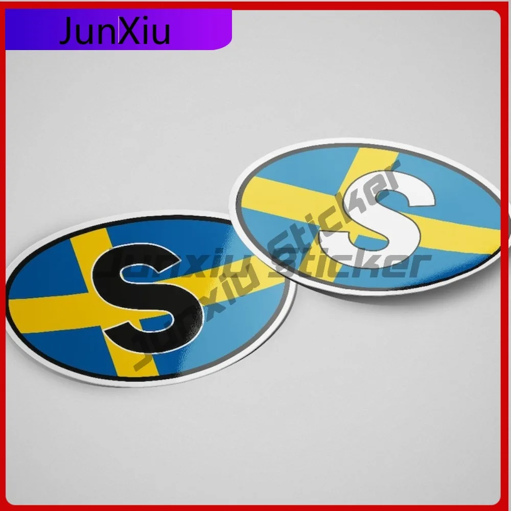 Sweden S Sticker Unique Mobile Phones Car Unique Air Conditioners Toilet Seat Scratch Resistant Anti UV Car Styling Auto