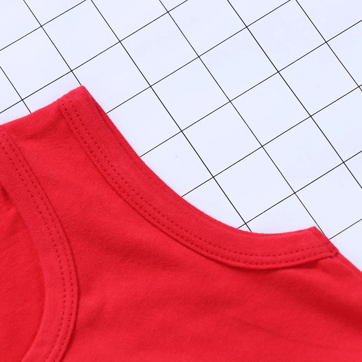 

80cm Newborn baby Clothing Cotton Cartoon Sleeveless Climbing Clothes Jumpsuit Casual triangle Romper (Bright )