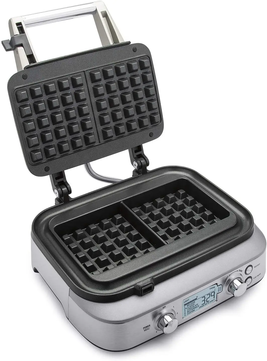 

Breville BWM620XL the Smart Waffle Pro 2 Slice Waffle Maker, Brushed Stainless Steel