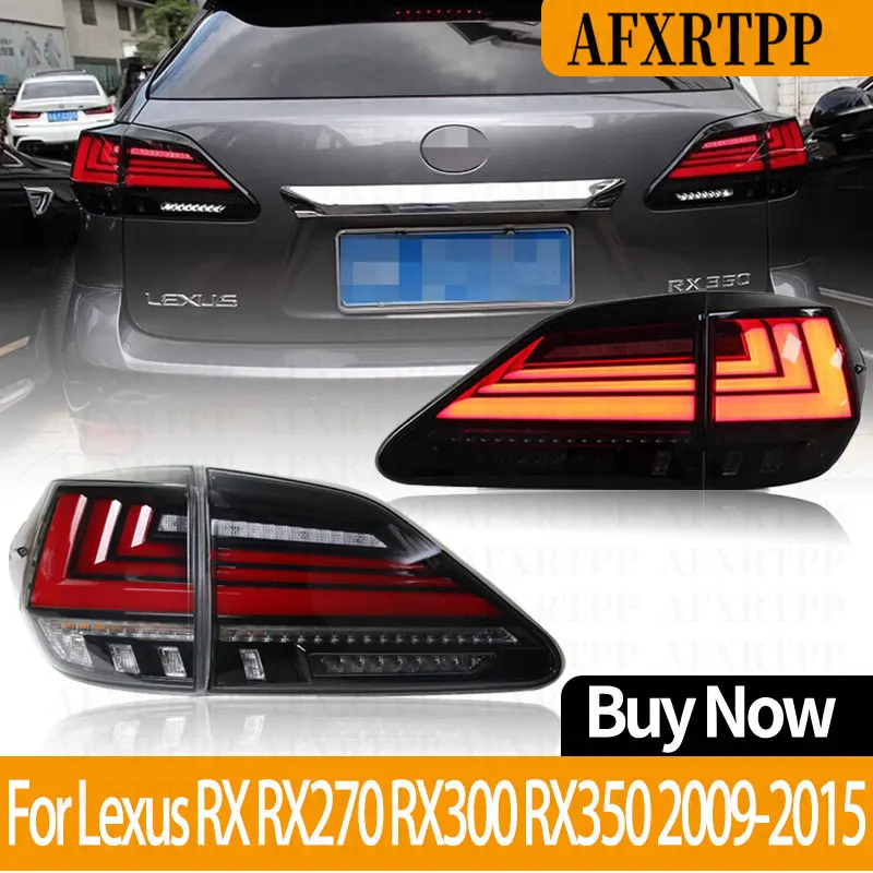 Автомобильные задние фонари для Lexus RX X270 RX300 RX330 RX350 RX450H 2009-2015, обновленная автоматическая задняя лампа в сборе, светодиодные динамические аксессуары