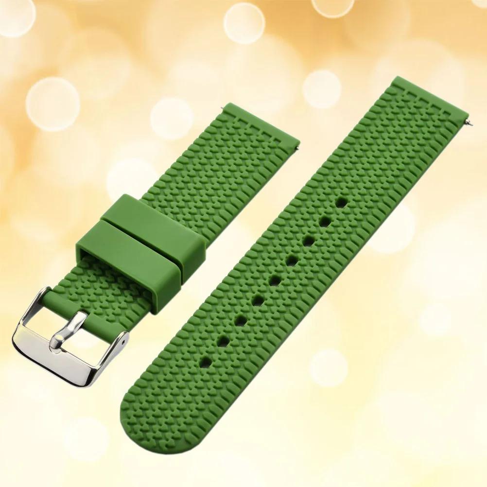 

18 Mm Watch Band Watchband Replacement Number Wristband for Green Women