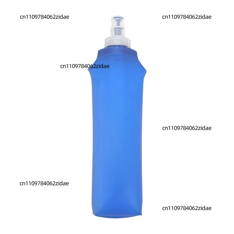 For Exercise Water Bottle, Outdoor Running, Silicone, Foldable Water Bag, Cycling, Off-road Marathon, Convenient Water Cup