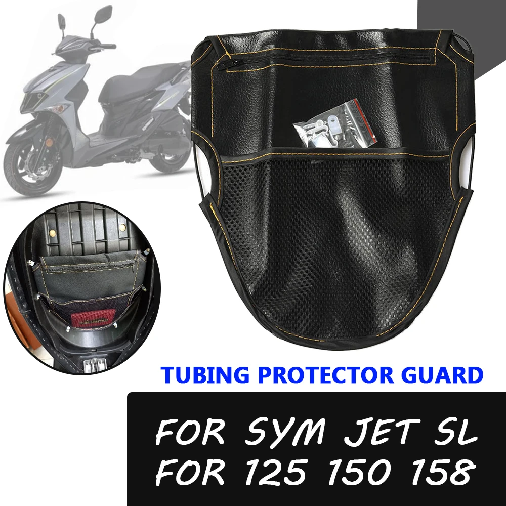 

For SYM JET SL 125 SL 150 SL 158 SL125 SL150 SL158 TCS Cycling Bag Motorcycle Seat Storage Bag Scratch Resistant Scooter Bucket