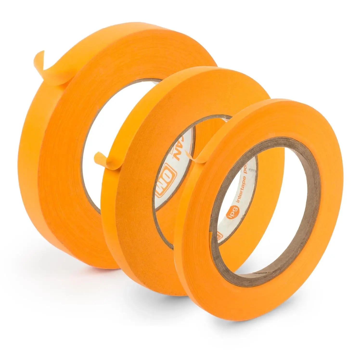 

Orange Multi-Purpose Tape, 60-Yard roll - Set of 3 Sizes (1/4", 1/2" and 3/4" Widths) Fits Tape Deck (5010)