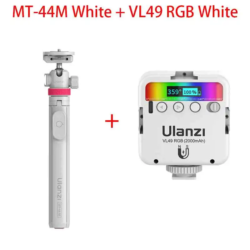Ulanzi MT-44M 1,49M Magsafe Stativ für iPhone Android Smartphone Kamera DSLR Selfie-Stick mit 360°-Funktion ° Kugelkopf für Vlog Live