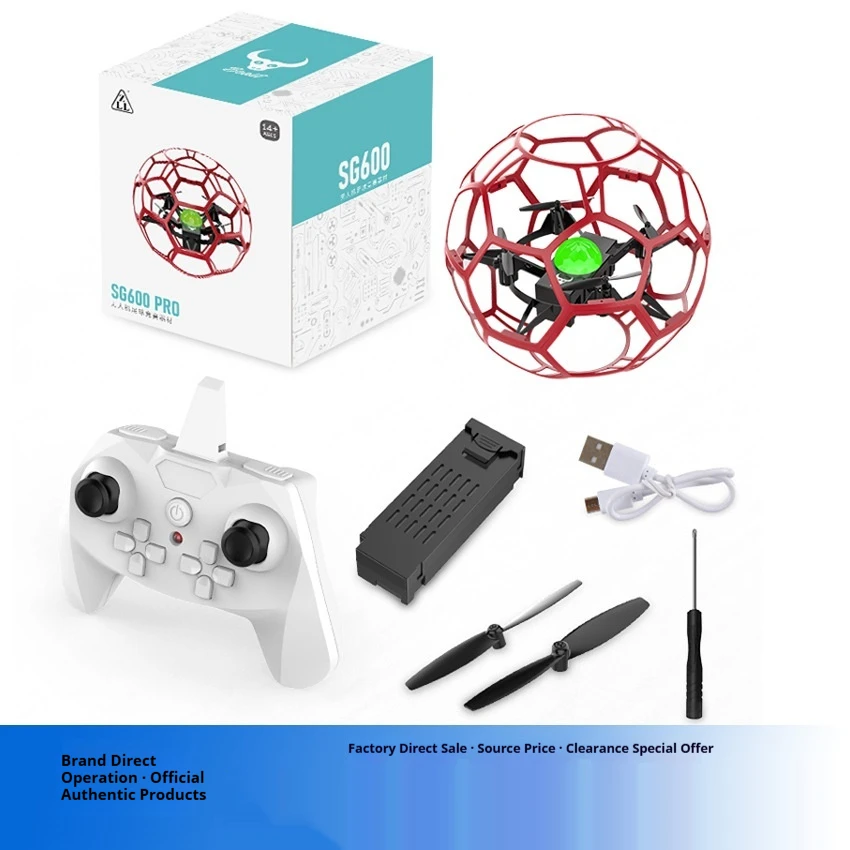 Sg600 Full Protection Soccer Shaped Rc Drone Entry Level Competition Ready For Teenagers Training Institutions Racing Practice