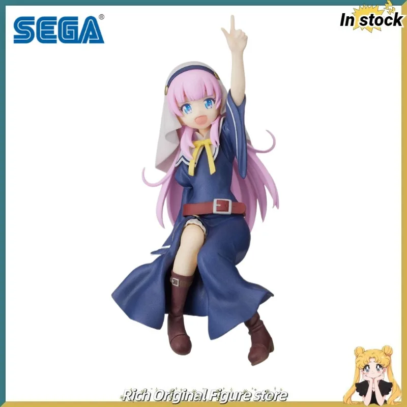 In Stock Original SEGA PM The Day of Becoming A God Satou Hina PVC Anime Dolls Figures Gifts Toys Models Collection Decorations