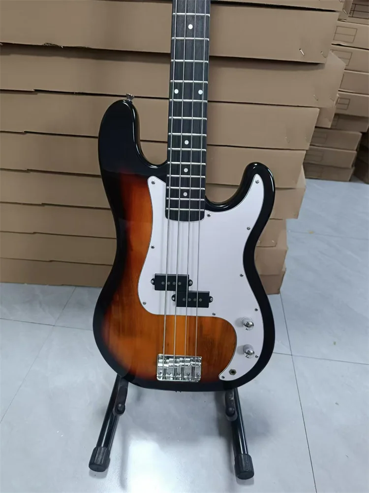 High Quality Guitar Custom Low Bass Music Instrument 4 String Bass Guitars Black Bass Guitar 5 Strings Electric Bass