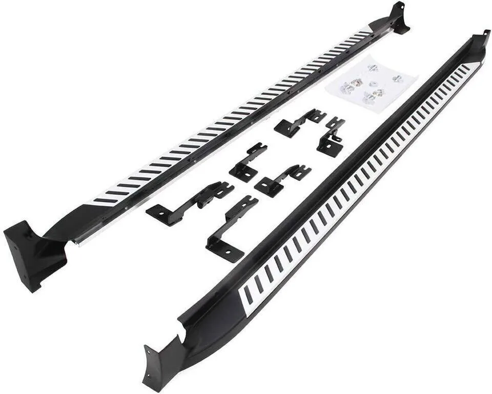 

2pcs fit for Sienna 2011-2020 SUV Truck Side Step Running Board NerfBar Aluminium Pedal Accessories (with Brackets)