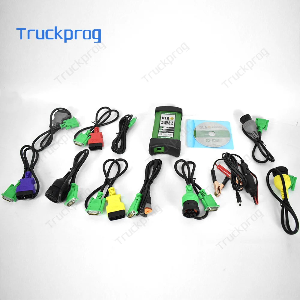 

for JPRO Professional Diagnostic Tool 2024 V1.2 Heavy Duty Truck Scanner Noregon JPro DLA+ 2.0 Adapter Kit