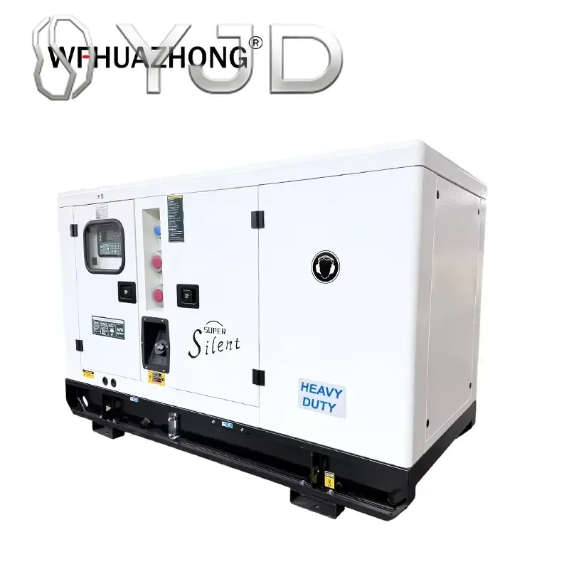 50kVA Super Silent Diesel Generator 40kW 1500rpm High Efficiency 3 Phase Industrial Grade Copper Alternator ATS for Home Shop