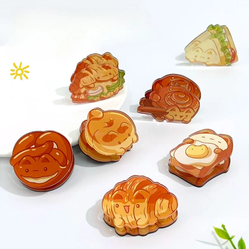 

Magnetic Memo Clips with Note Holder Function Kpop Photocard Decor Display Clips Multi-Use Snack Bag Sealer for Home Office