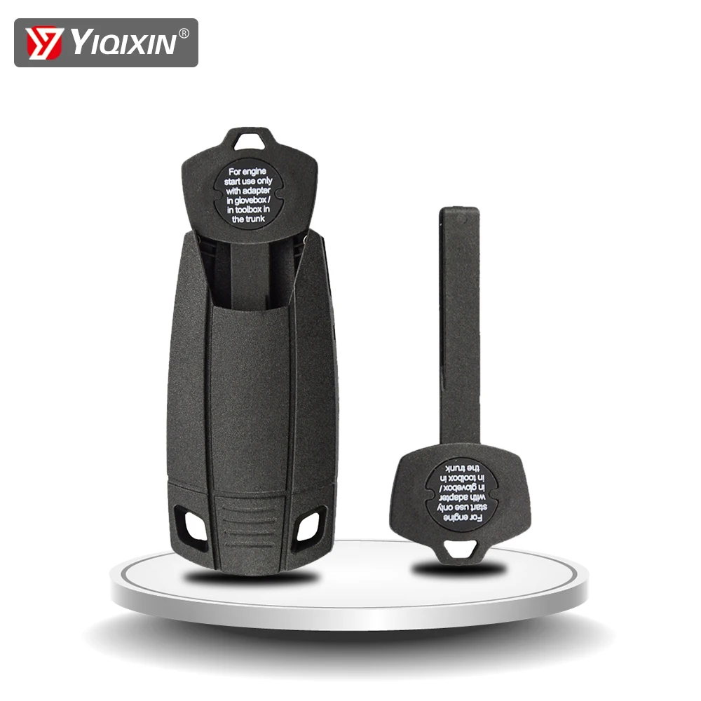 

Plastic EMERGENCY Smart Remote Car Key Shell For BMW 1 3 5 Z Series X5 X6 E93 E92 E60 No Chip Replacement Cover Fob HU92 Blade