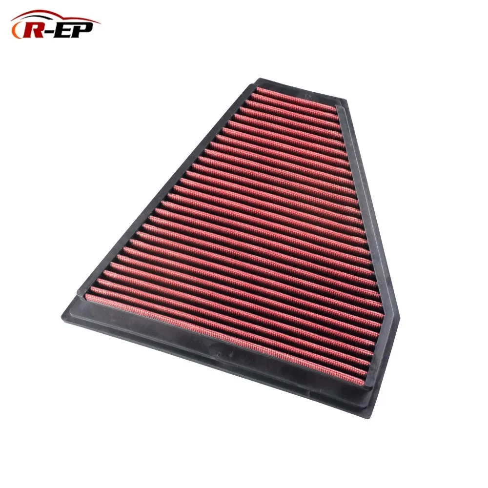 R-EP Replacement Panel Air Filter for BMW E81 130 E90 E91 E92 E93 325 330 OEM 13717542294 Washable Reusable for High Power