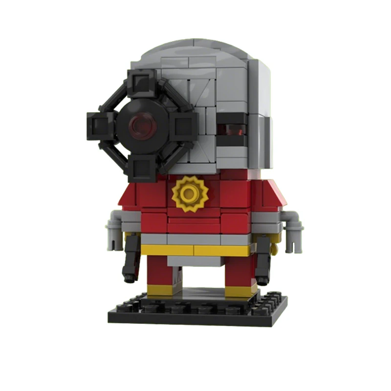 159 PCS Cartoon Poppen Scherpschutter Thema Figuur MOC Aanpasbare Modulaire Bouwblok Creatief Ontwerp DIY Montage Speelgoed Cadeau