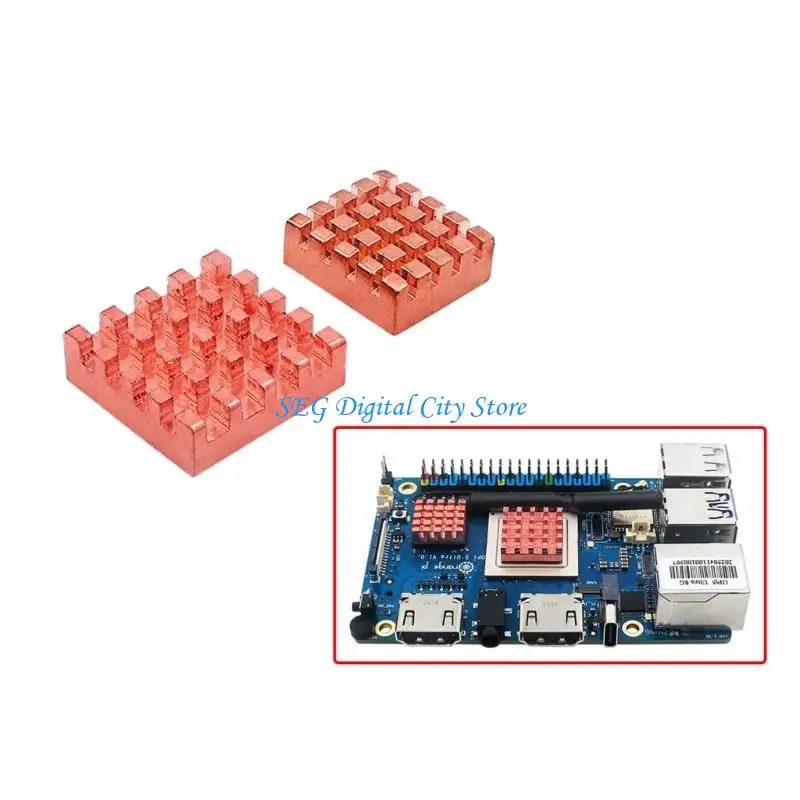 

U75B Professional Coppers Thermals Solution Single Board Computer Accessory for Orange