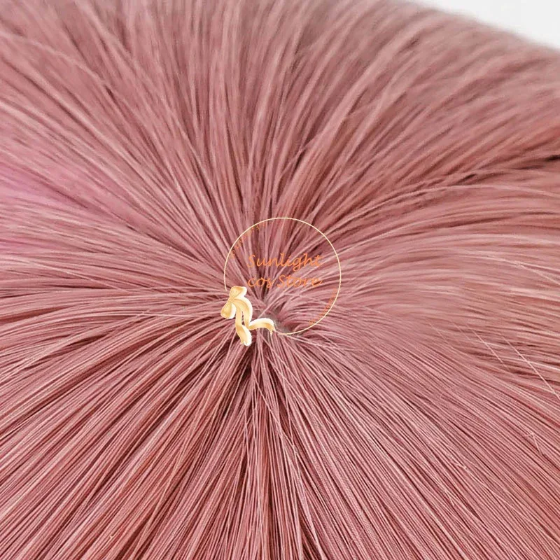 Anime COS Nakano Miku Cosplay Wig 58cm Pink Brown Wigs Resistant Synthetic Hair Miku Nakano Women Wig