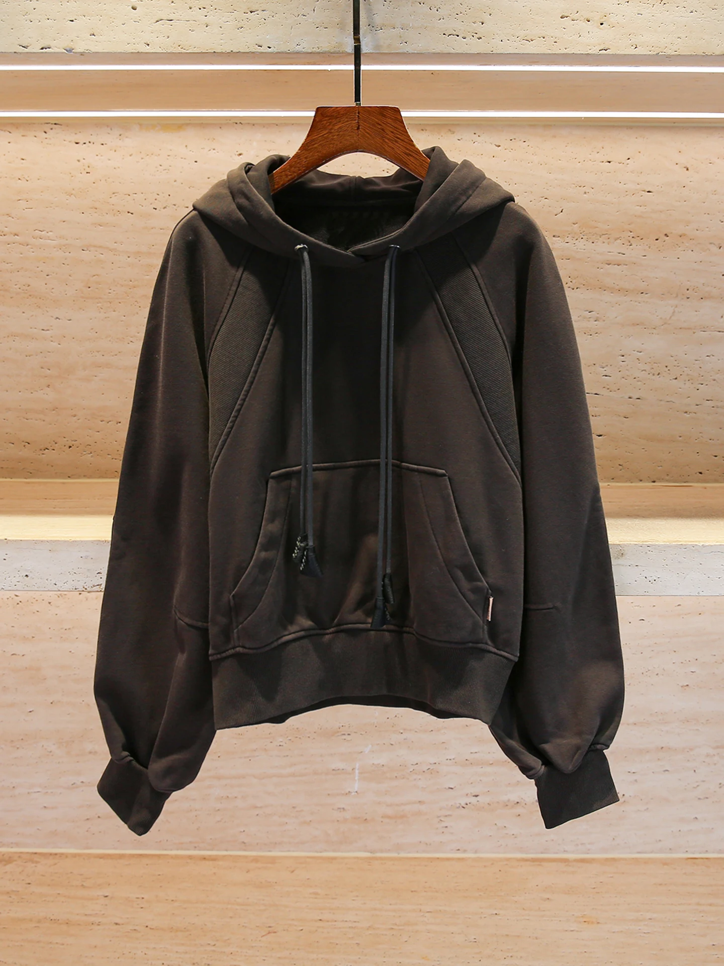 

2025 Autumn New Style Casual Multi-purpose Lazy Style Drawstring Hooded Sweatshirt for Women y2k zip up hoodie