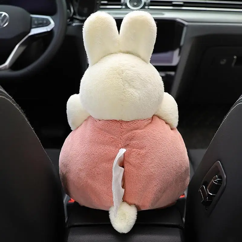 Car Cartoon Tissue Box Holder Trash Can Animal Tissue Dispenser Tissue Storage Box Paper Holder Car Garbage Can Napkin